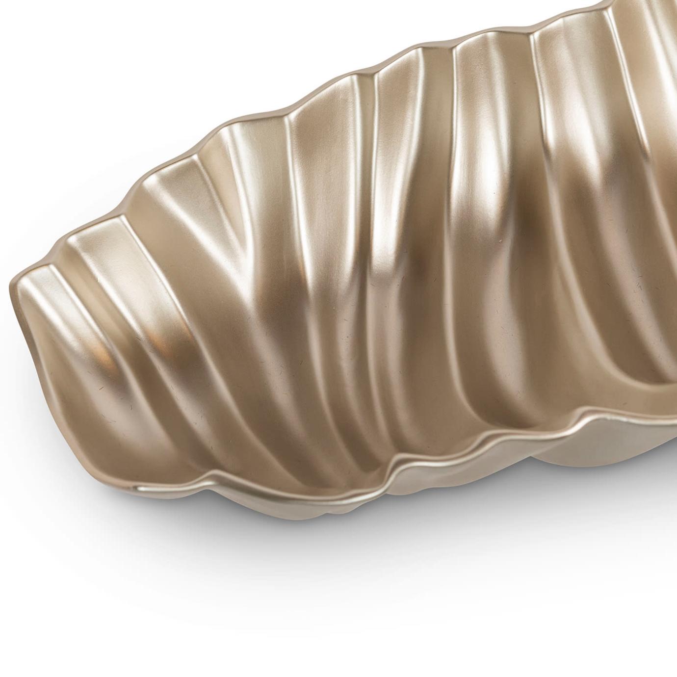 Centrotavola Ruffled Madreperlato