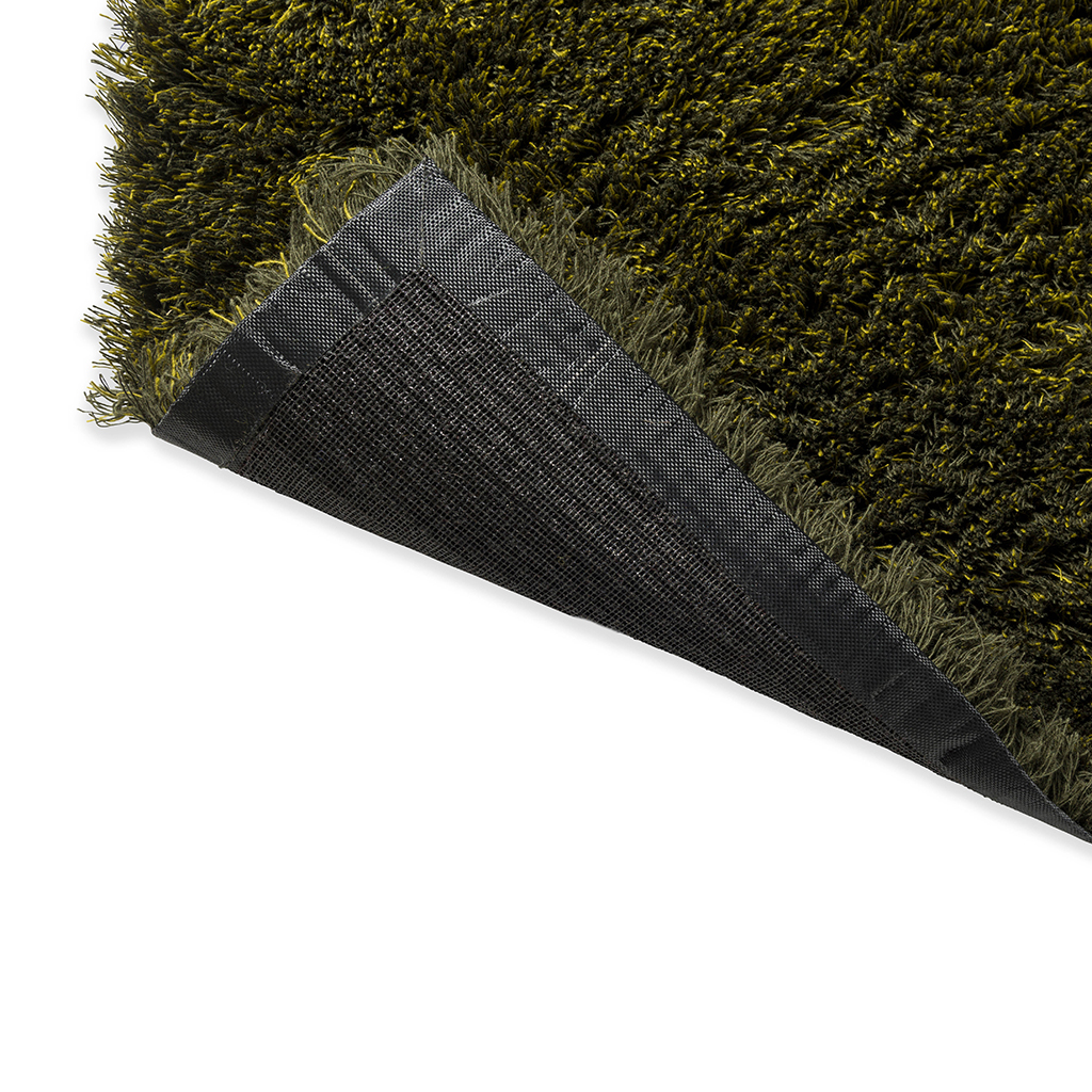 Tappeto Shade High Verde Oliva/Foresta Profonda