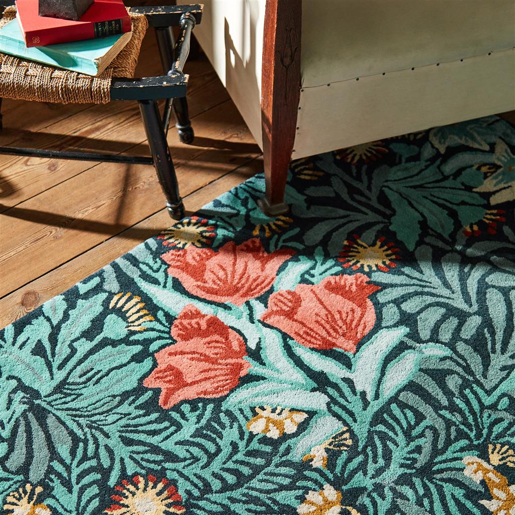 Tappeto Bower Indigo