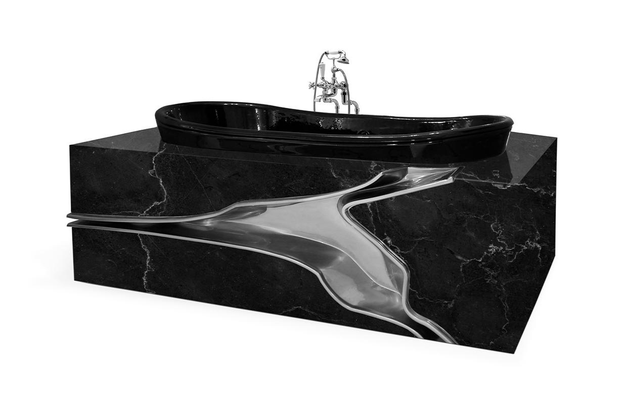 Vasca Da Bagno Fractured Marble