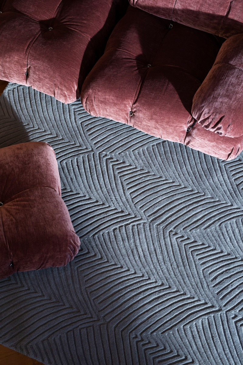 Tappeto Folia Cool Grey