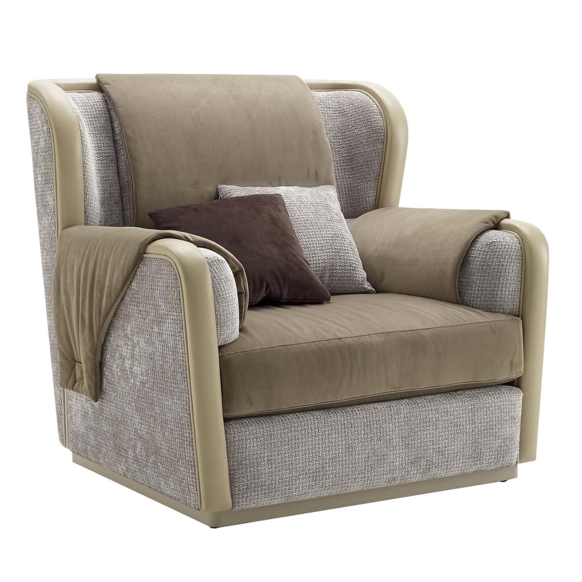 Poltrona Beige Oliver
