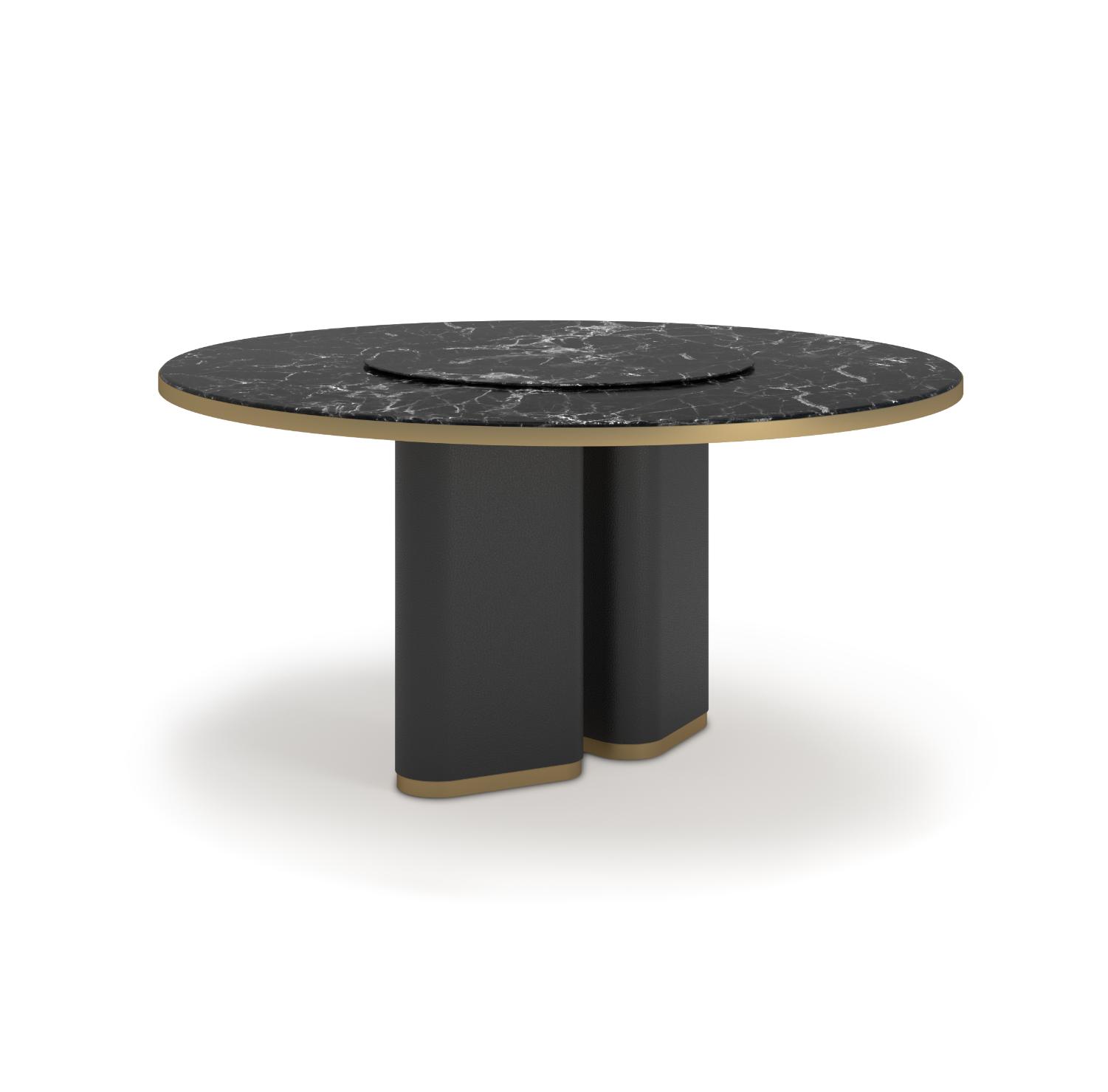 Tavolo da Pranzo Fabian con Lazy Susan