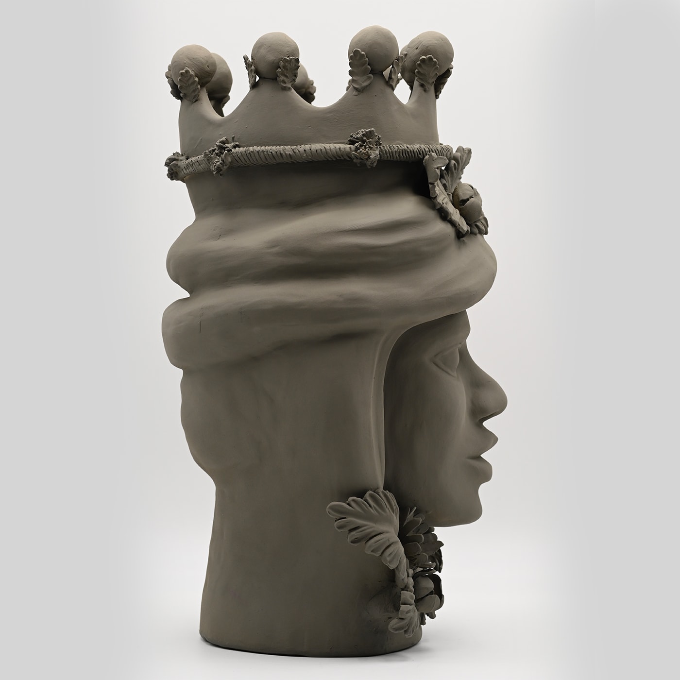 Testa di Moro Italiana Scultura