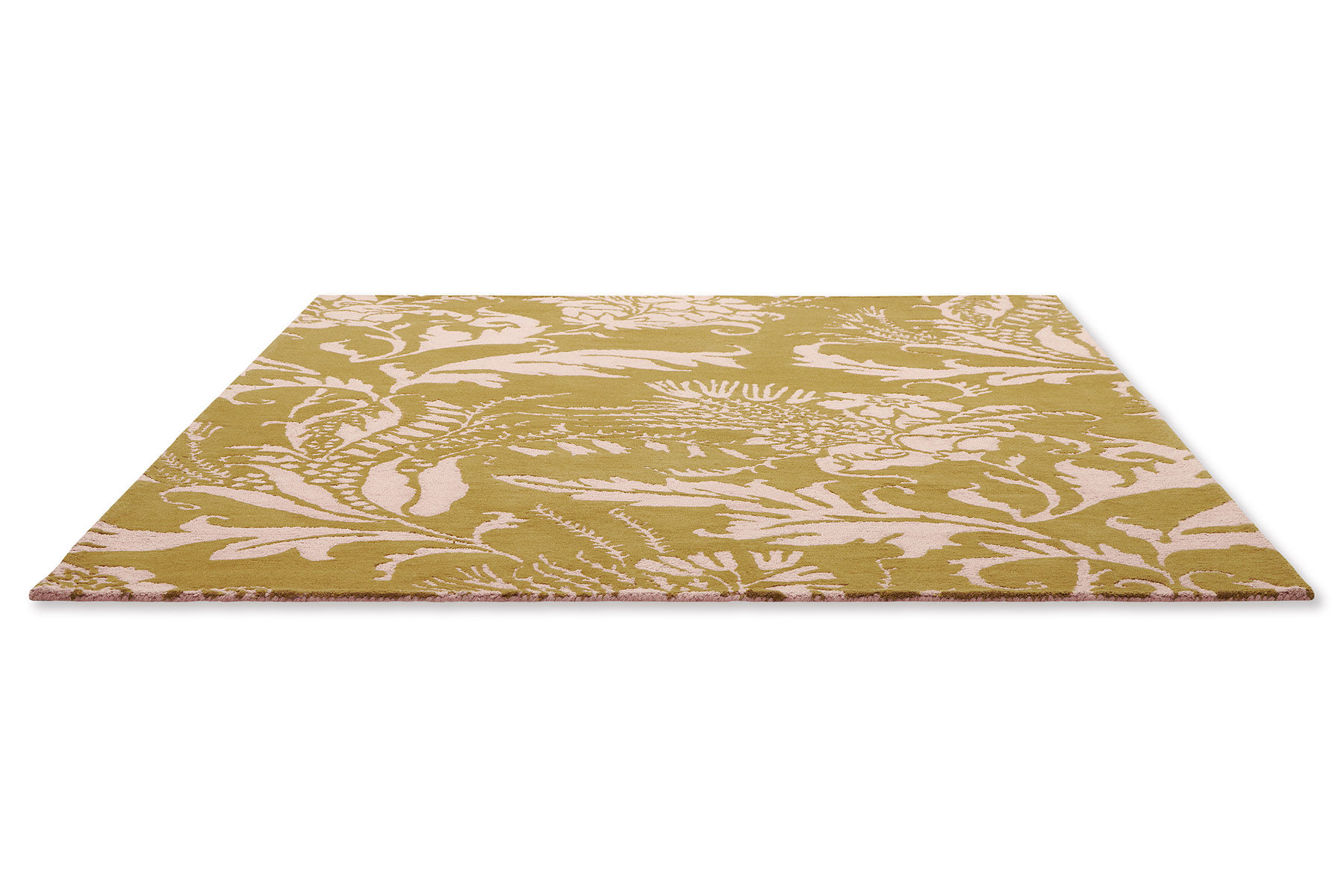 Tappeto Baroque Giallo