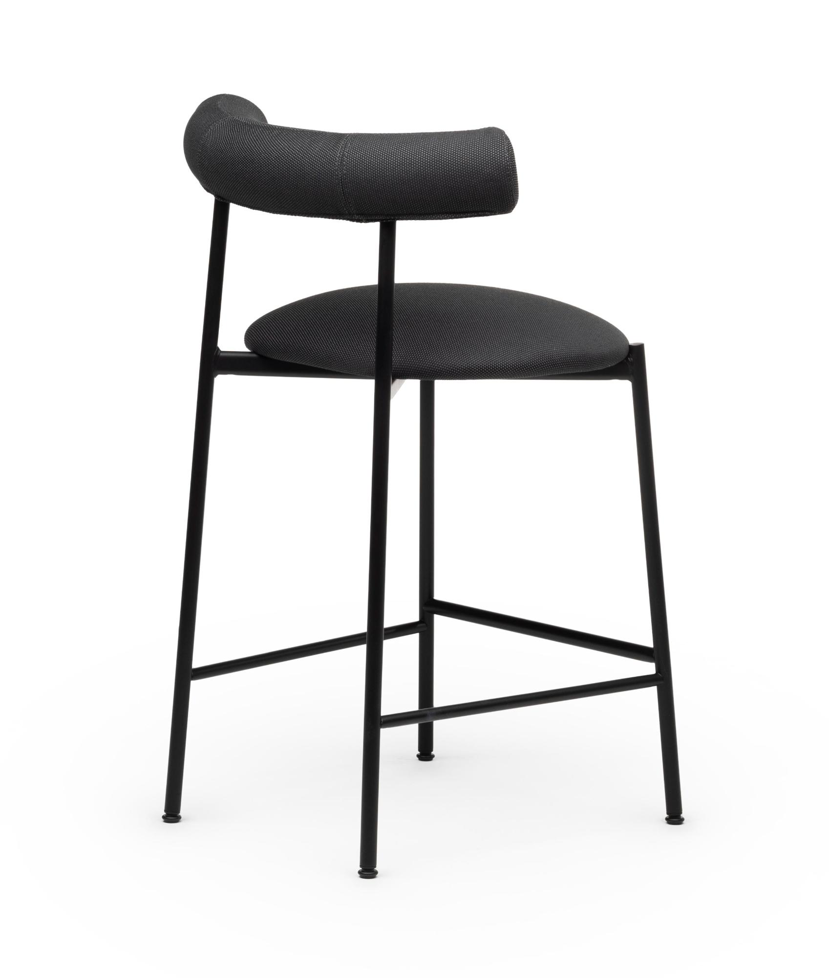 Sgabello da Bar Pampa SG-65 Nero