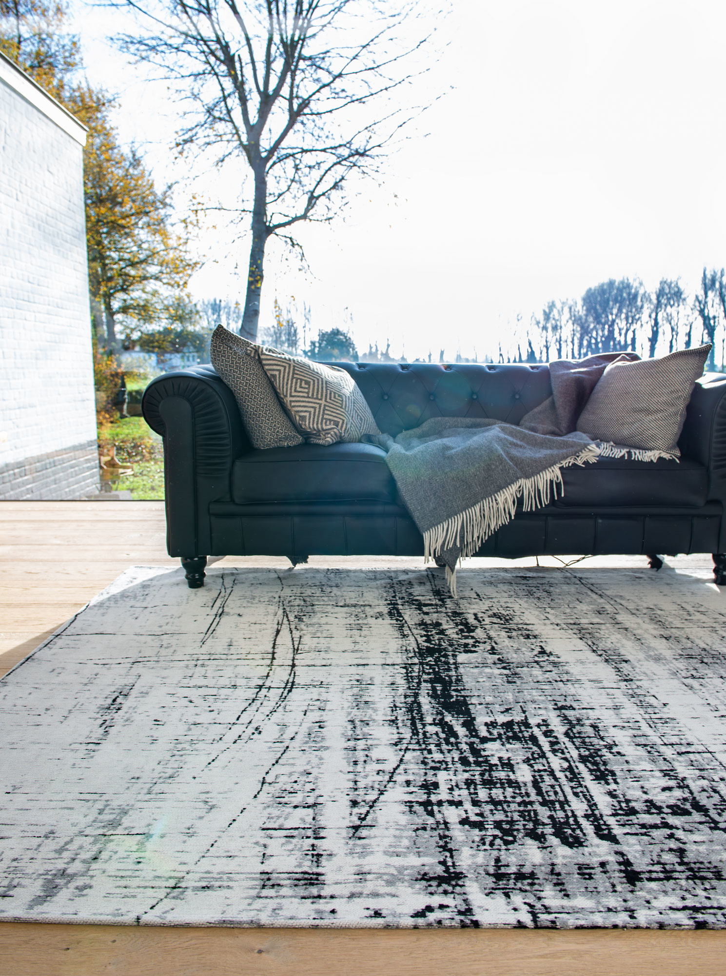 Tappeto Metro Black & White 8926 | Misura: 140 x 200 cm