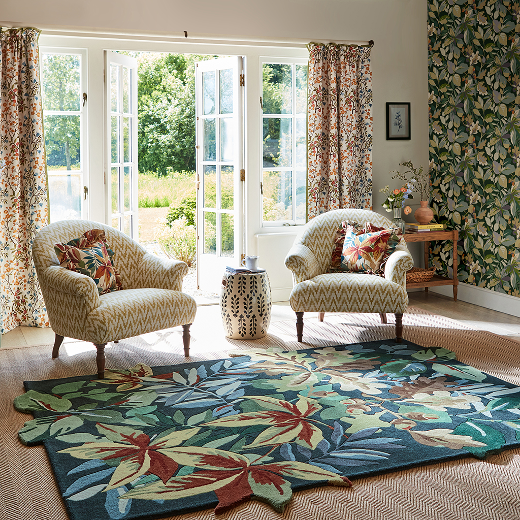 Tappeto Robin's Wood Verde Foresta | Misura: 140 x 200 cm