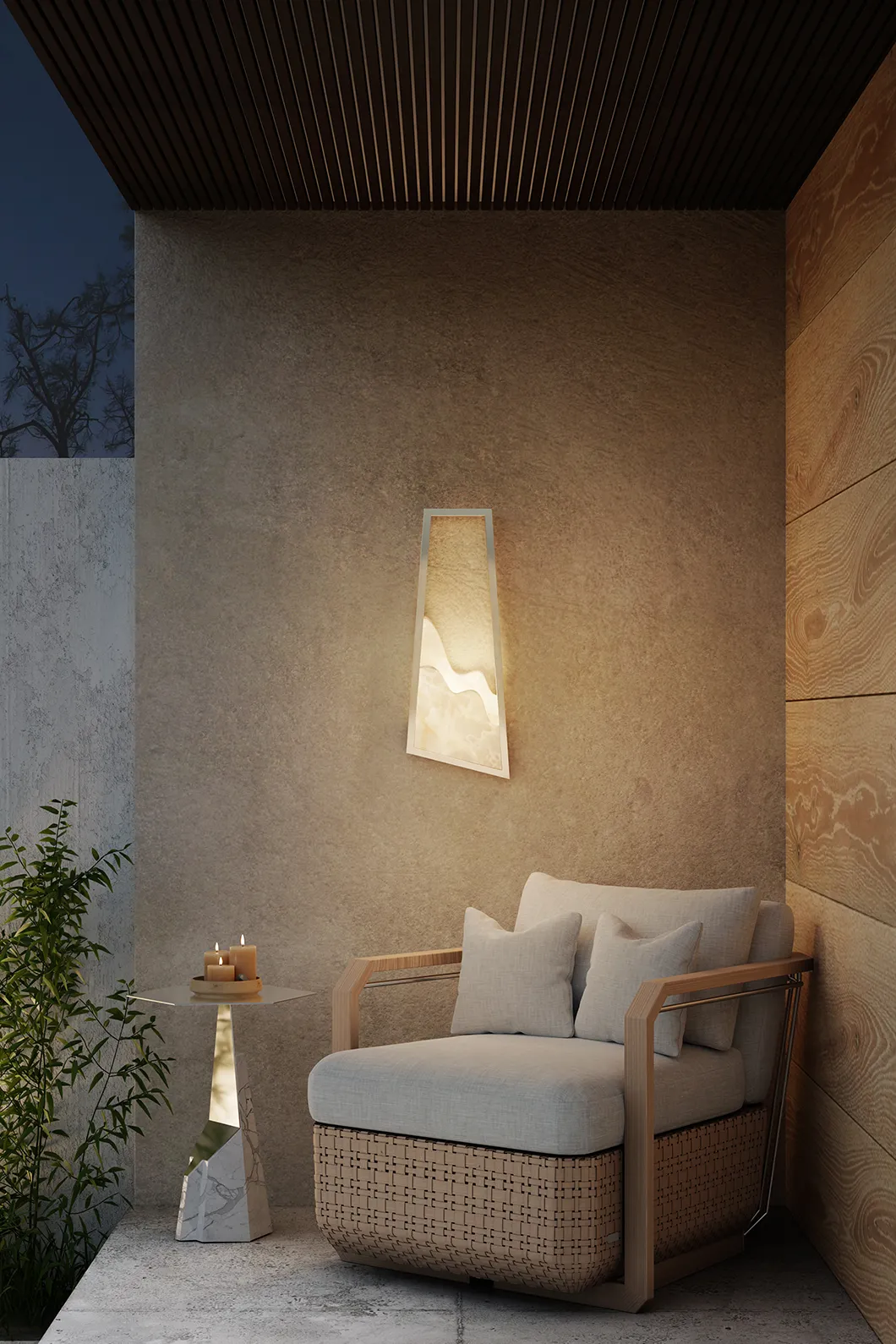 Lampada da Parete Outdoor Grand Aura - 1