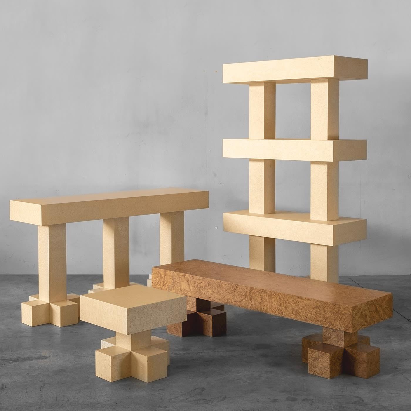 Panca Minimalista in Legno