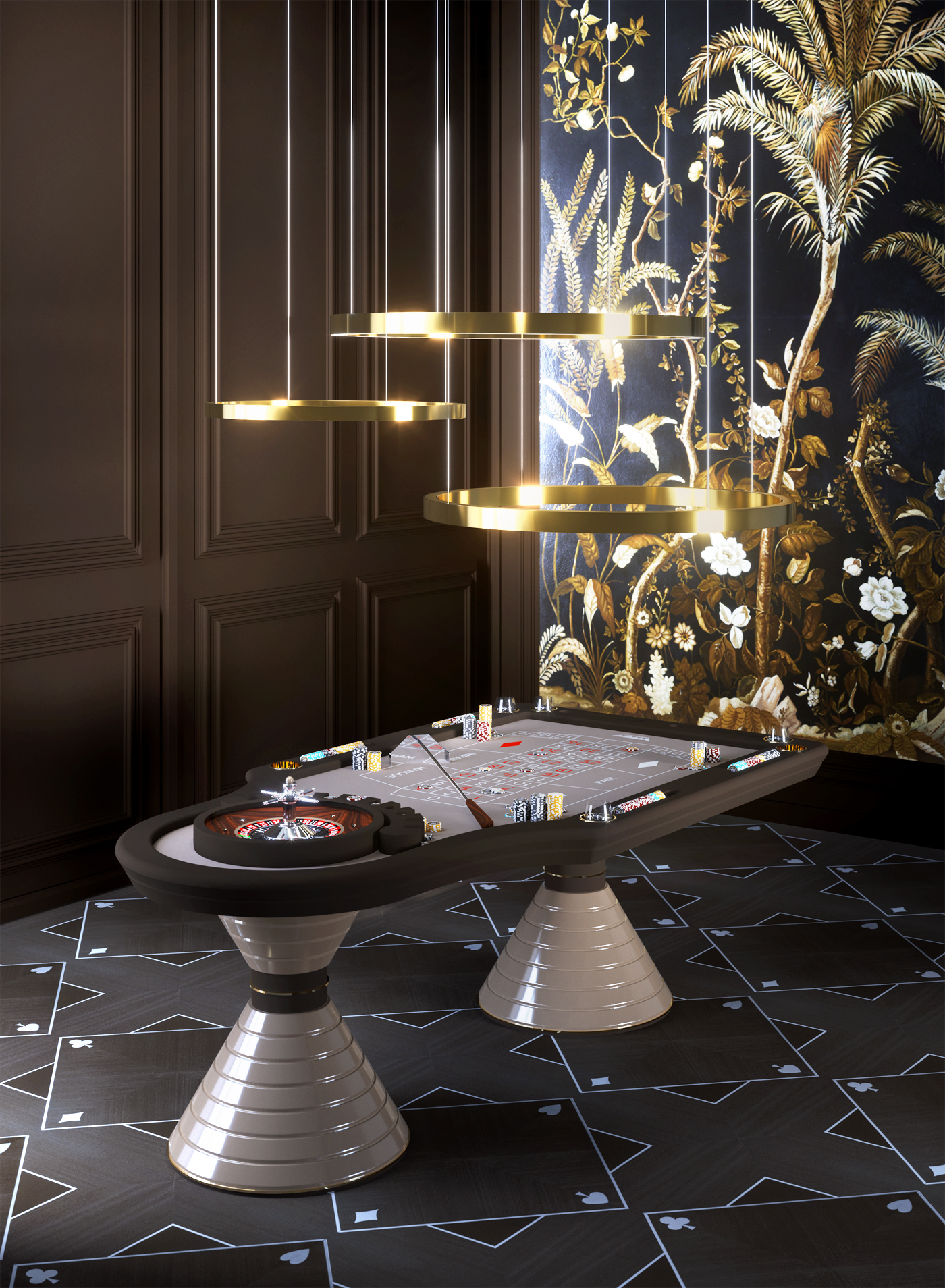 Tavolo da roulette Montecarlo