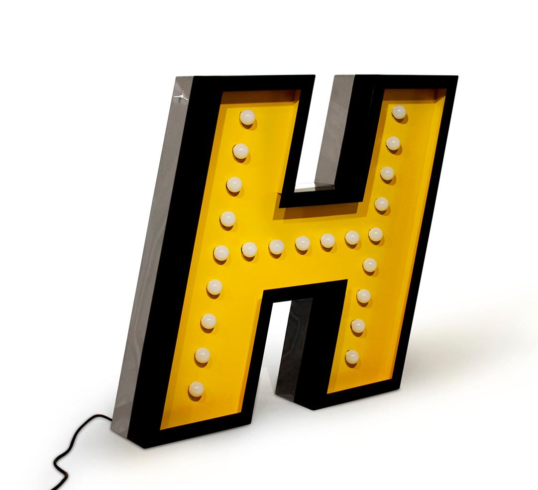 Lettera Luminosa Heavenly H