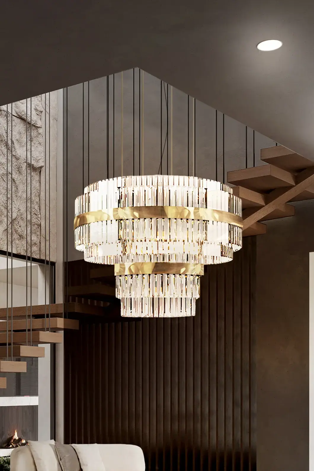Lampadario Rotondo Freedom - 1