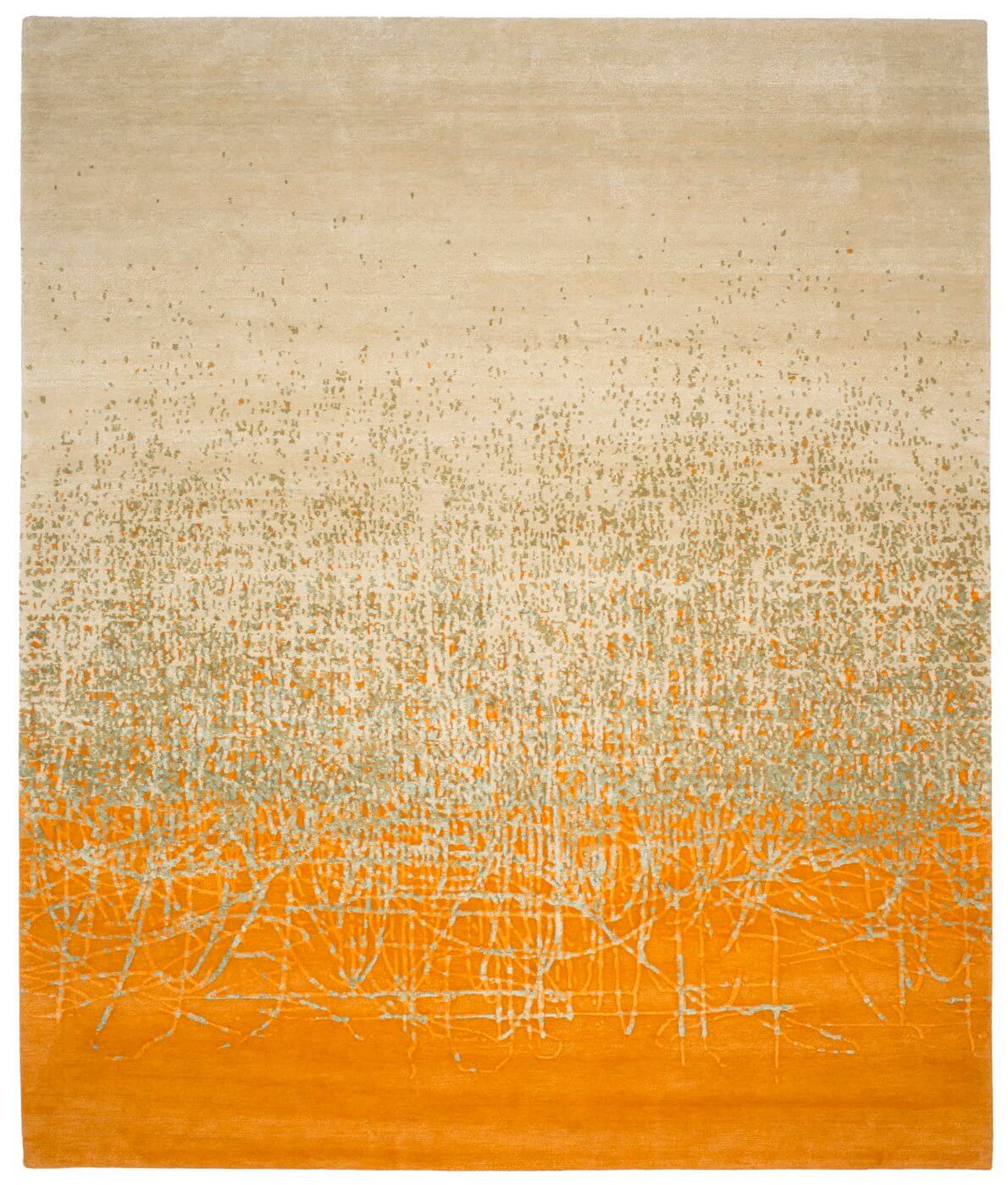 Tappeto Ballpoint Art 5 Beige Giallo | Misura: 300 x 400 cm