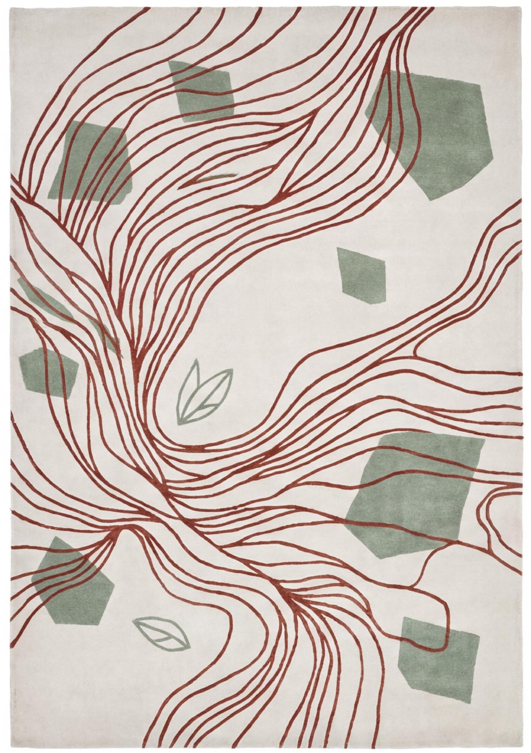 Tappeto Flowing Lines