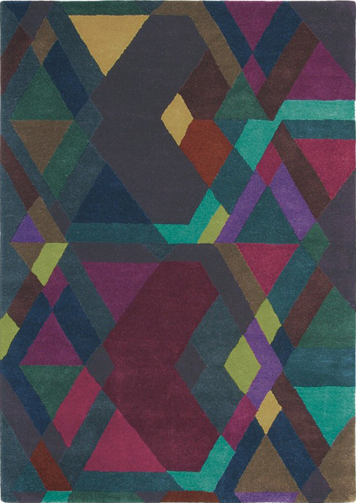 Tappeto Mosaic Deep-Purple 57607 | Misura: 200 x 280 cm