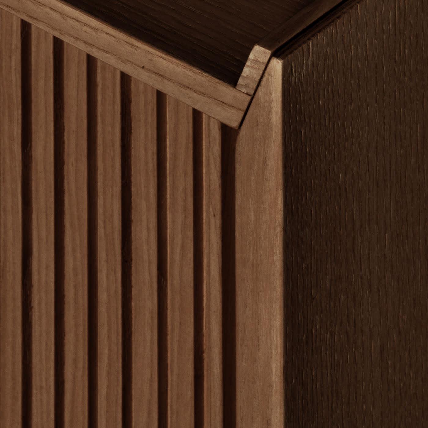 Credenza Bassa 2 Ante Marrone Sipario