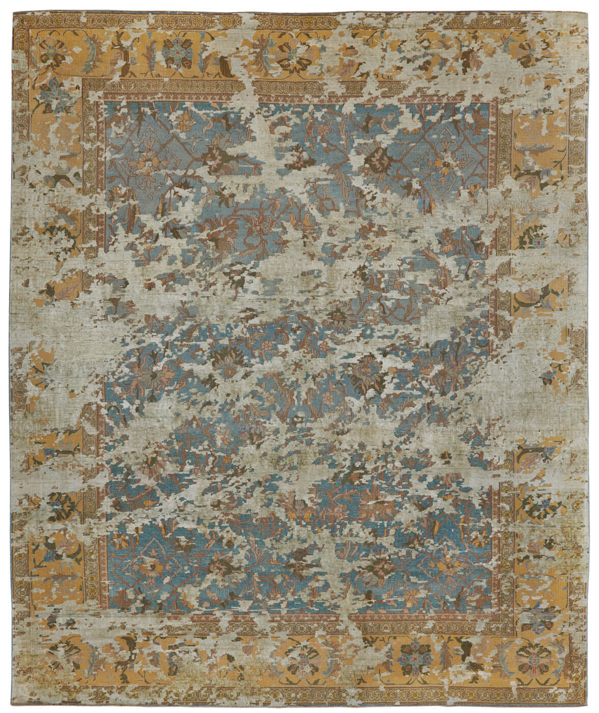 Tappeto Ziegler Prince Double Blu Grigio