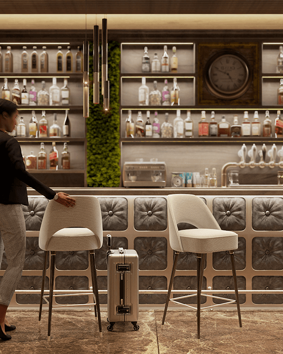 Sgabello da Bancone Colton - 2