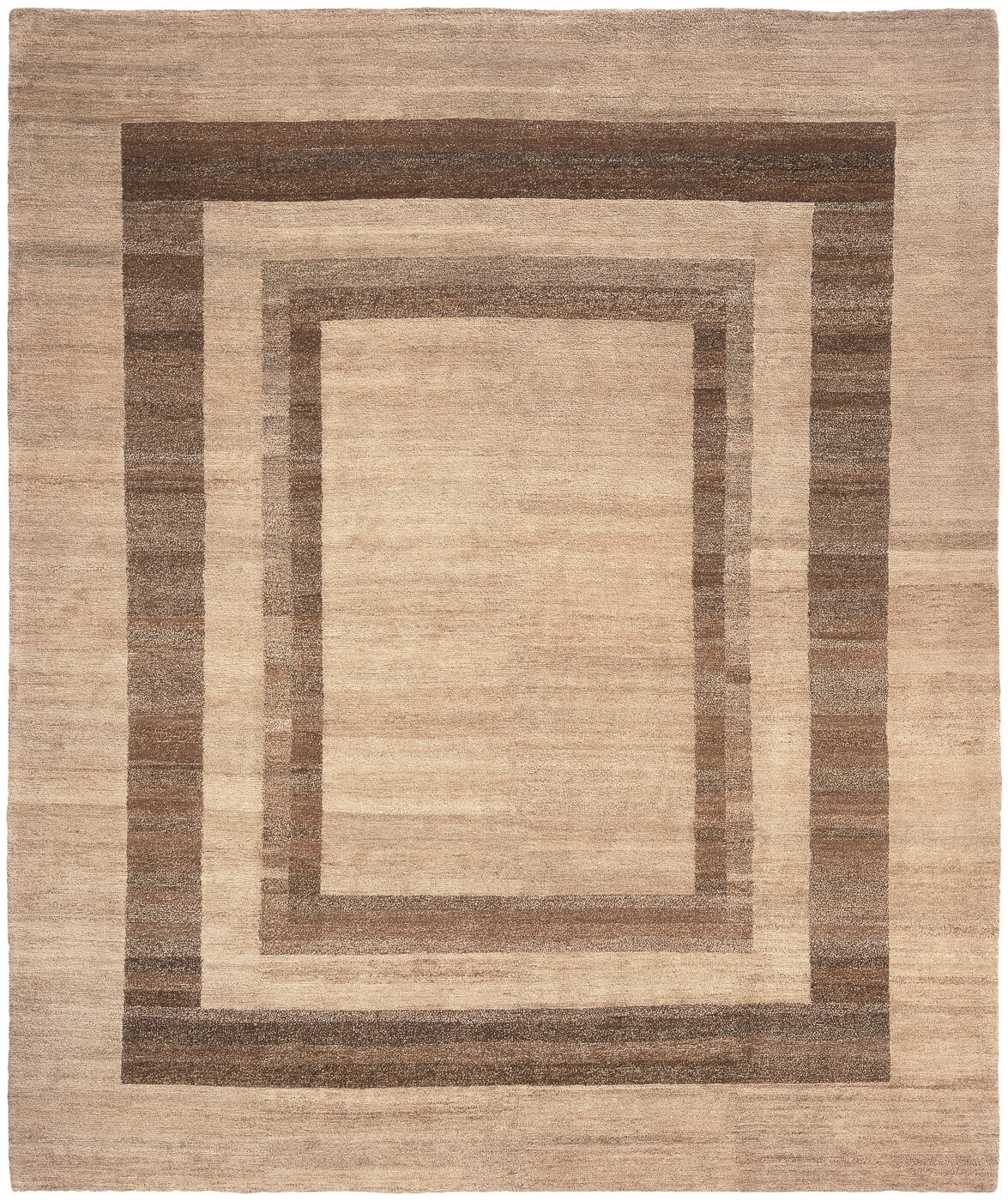 Tappeto Mauro Triple Bordo Marrone | Misura: 300 x 400 cm