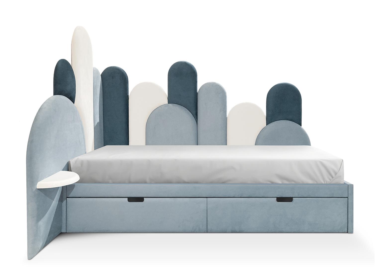 Letto Per Bambini Cozy Haven Corner | Configurazione: 1 cassetto | Misura del materasso: 190 × 200 cm