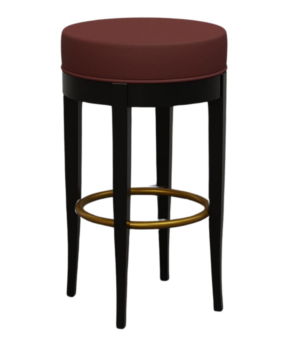 Sgabello da Bar Burgundy