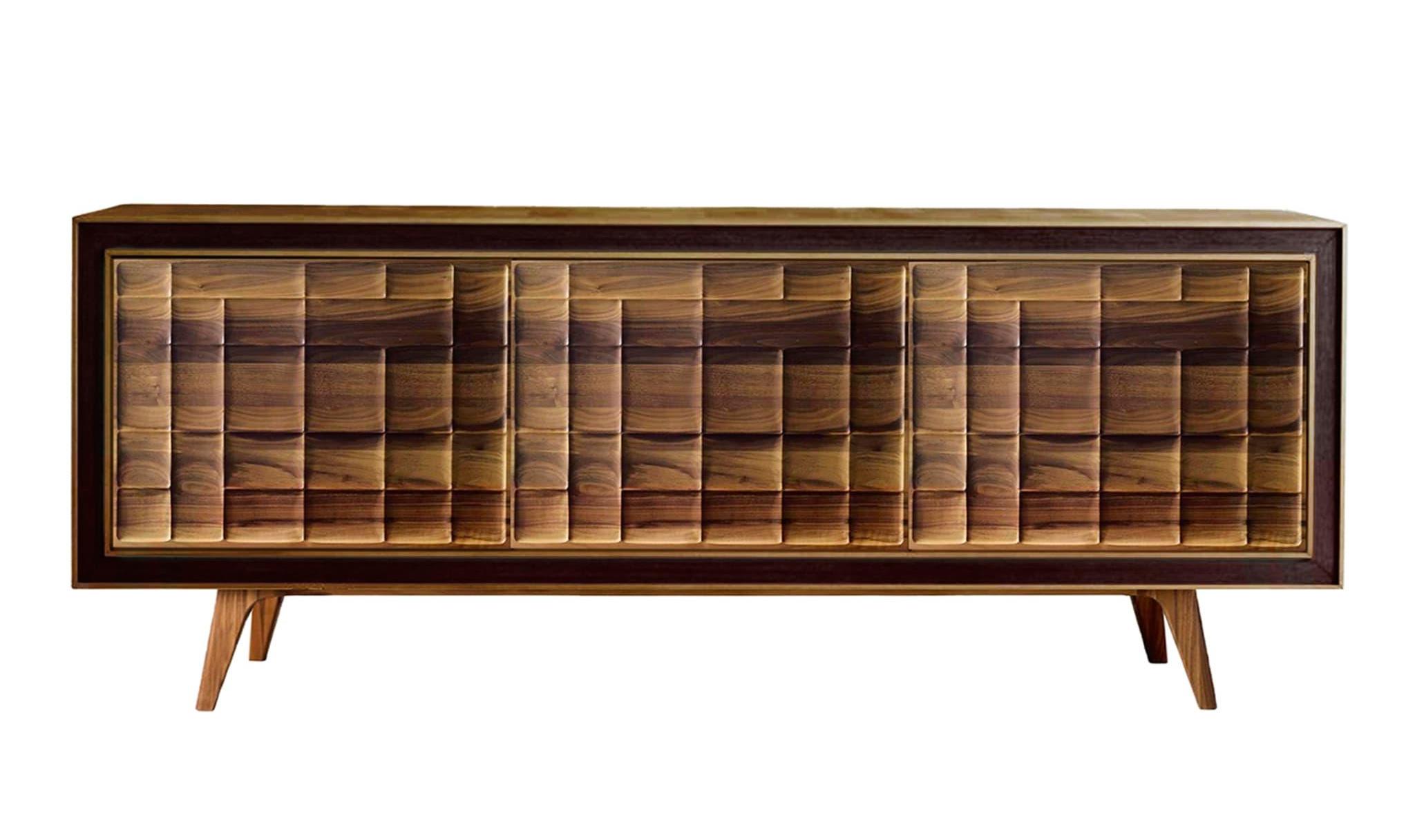 Credenza Italiana Artigianale Quadra | Configurazione: 2-Doors