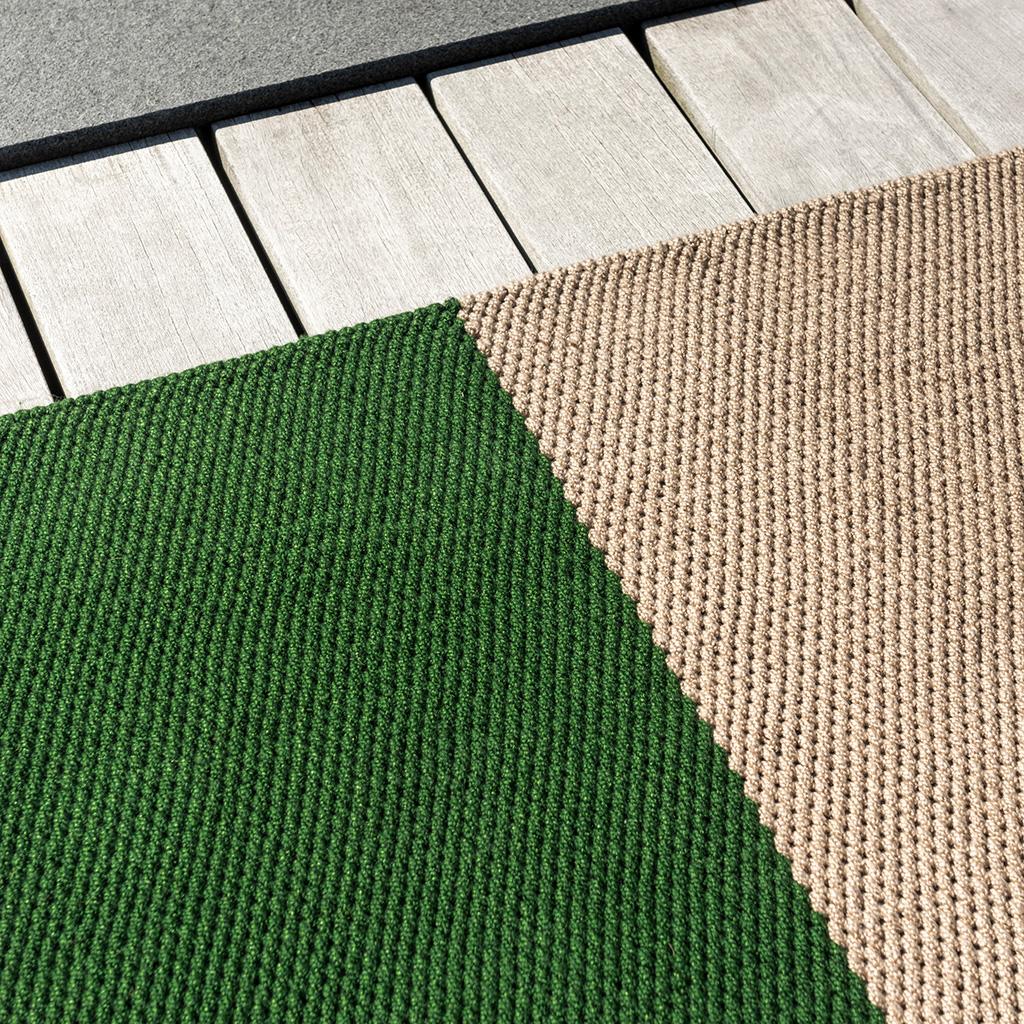 Tappeto Deck Verde Primavera Per Esterni | Misura: 140 x 200 cm