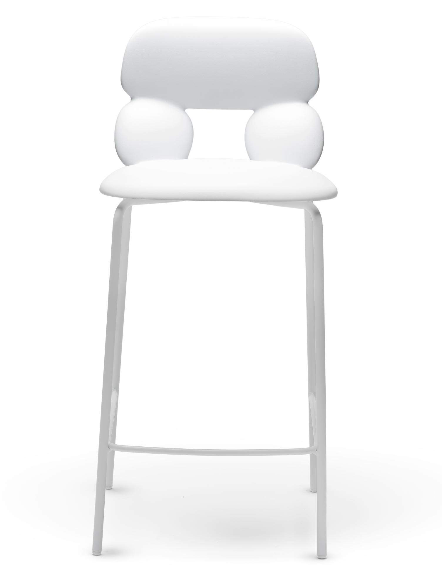 Sgabello da Bar Nube SL SG-65 Bianco