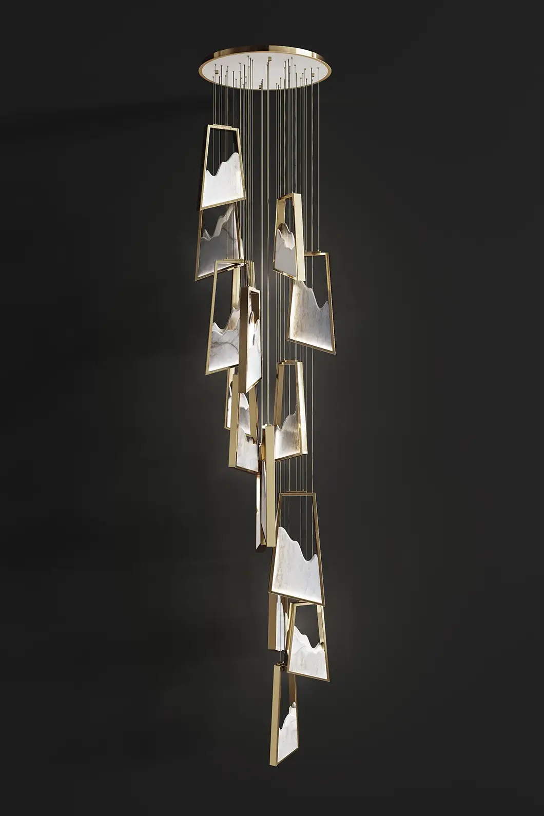Lampadario Grand Aura - 2