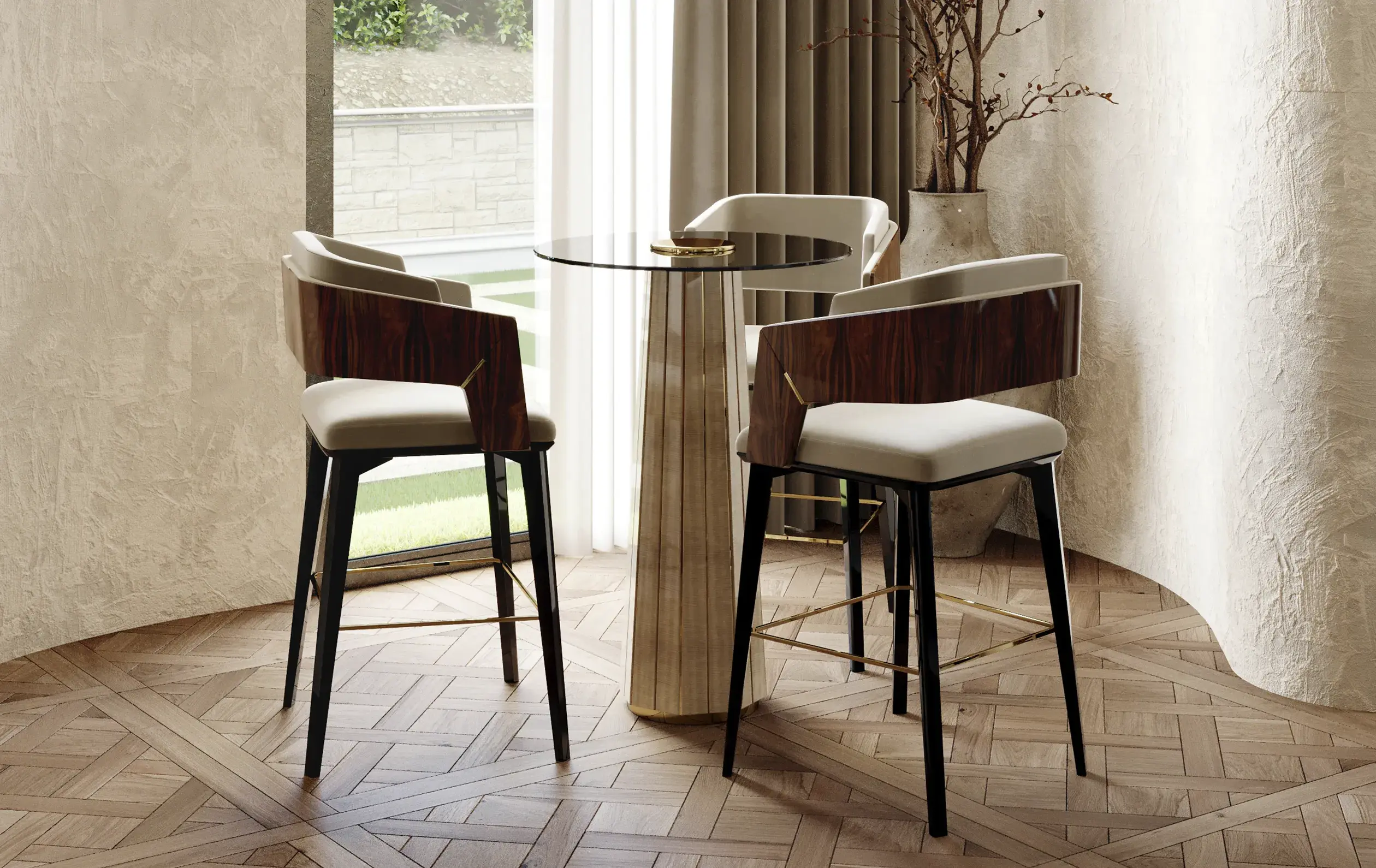 Sedia da Bar Crown - 3