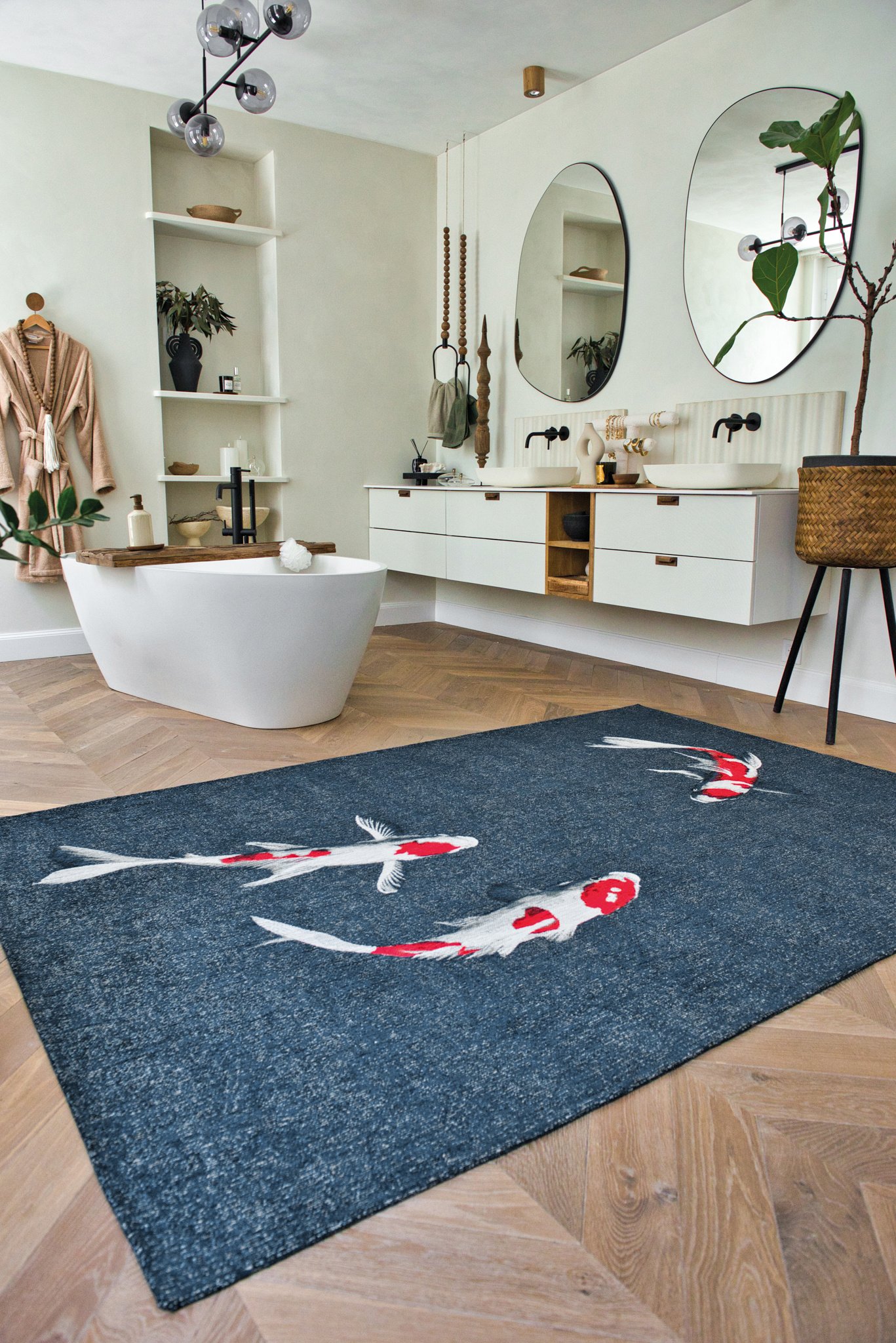 Tappeto Japanese Pond 9390 | Misura: 200 x 280 cm
