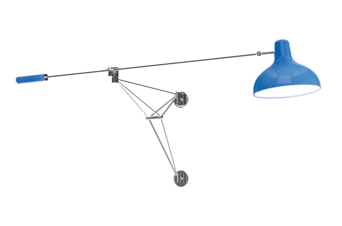 Lampada Da Parete Moonbeam Glow Blue