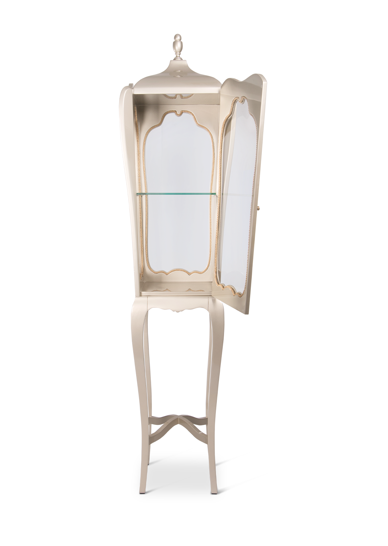 Vetrina Slim Color Crema Empire
