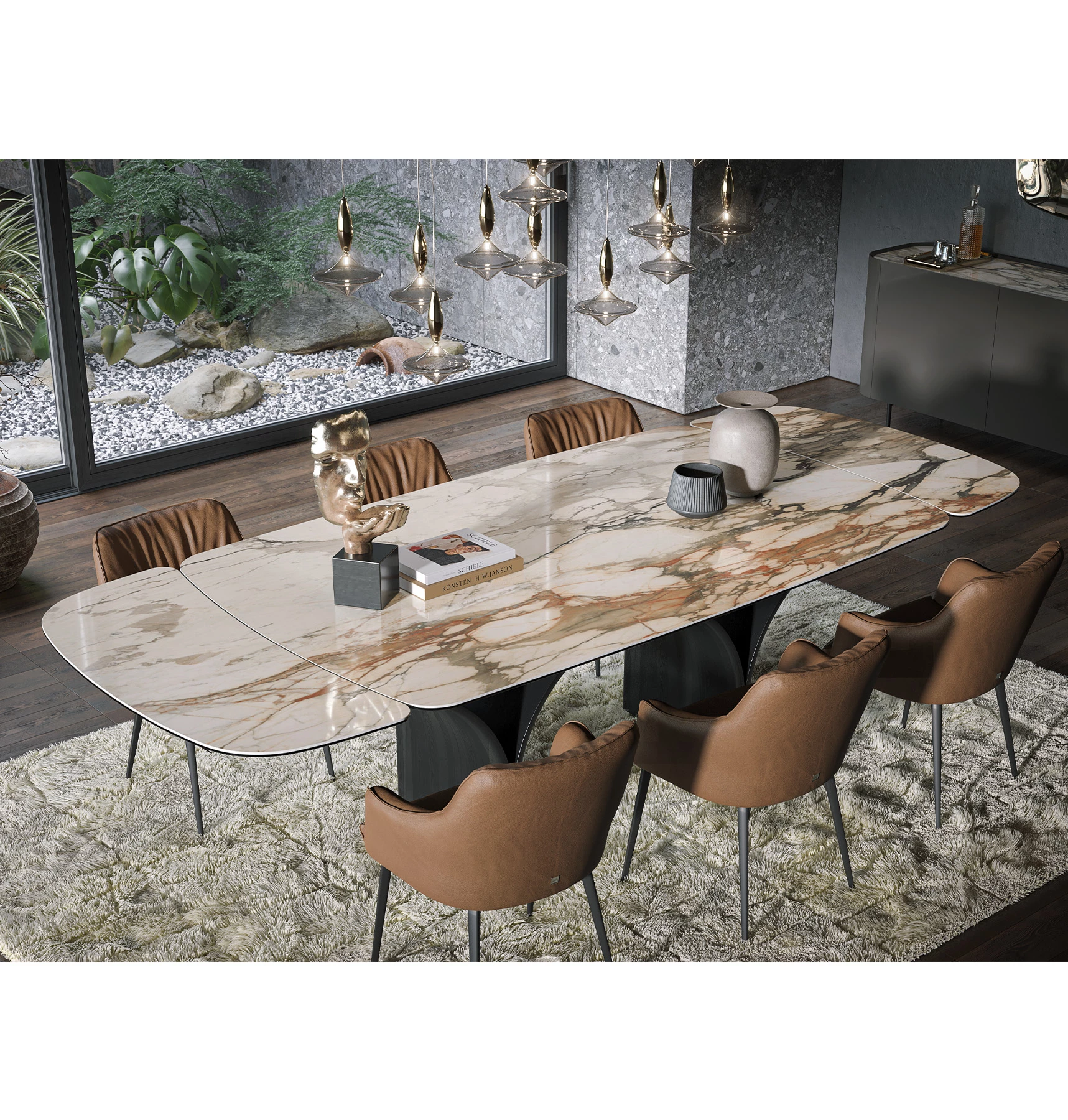 Tavolo da pranzo allungabile Arco