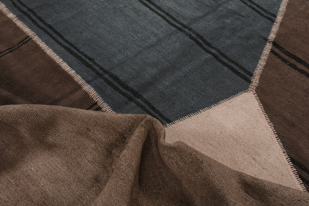 Tappeto Patchwork Canapa Pralina
