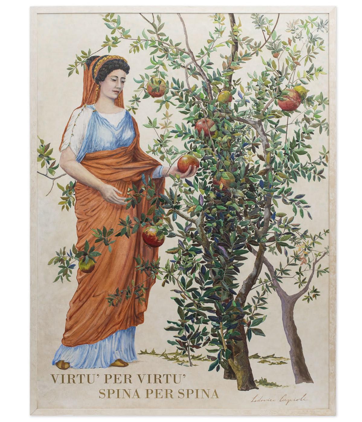 Pannello decorativo da parete Scagliola