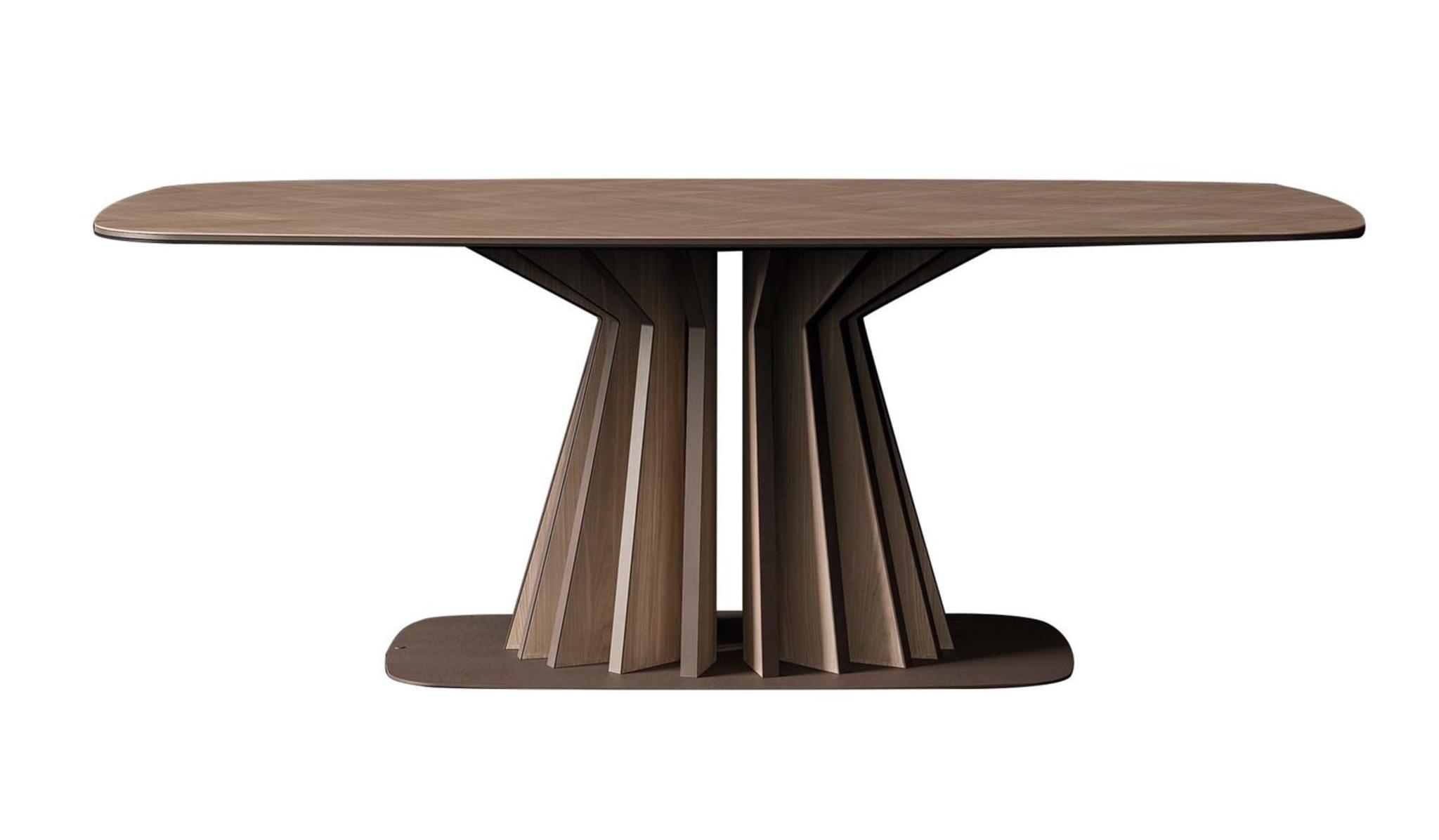 Tavolo da Pranzo Rettangolare Chiaro | Dimensioni: L 220 cm