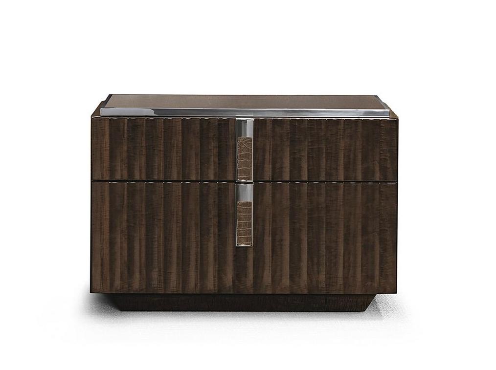 Comodino Inserti Pelle