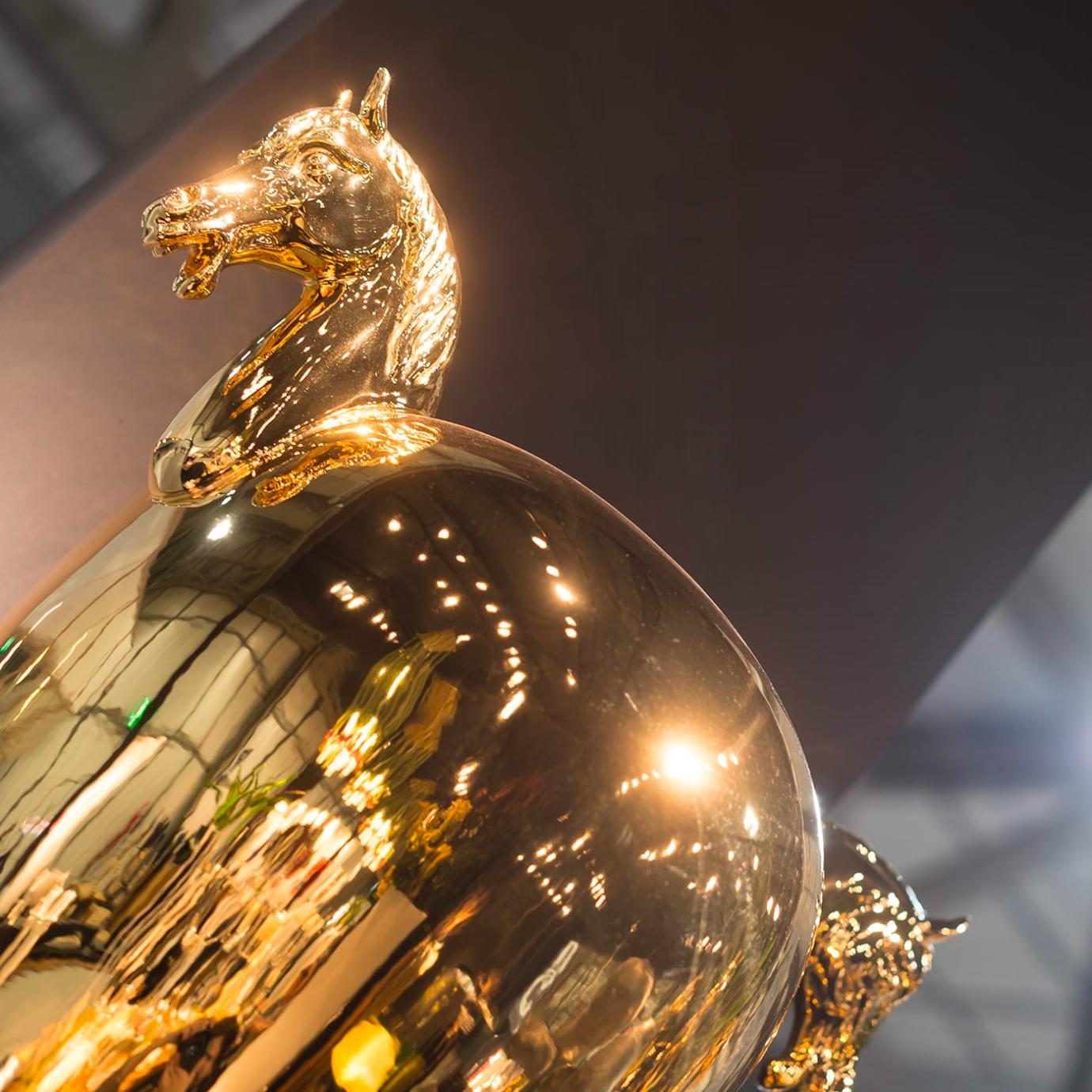 Vaso Horse Golden
