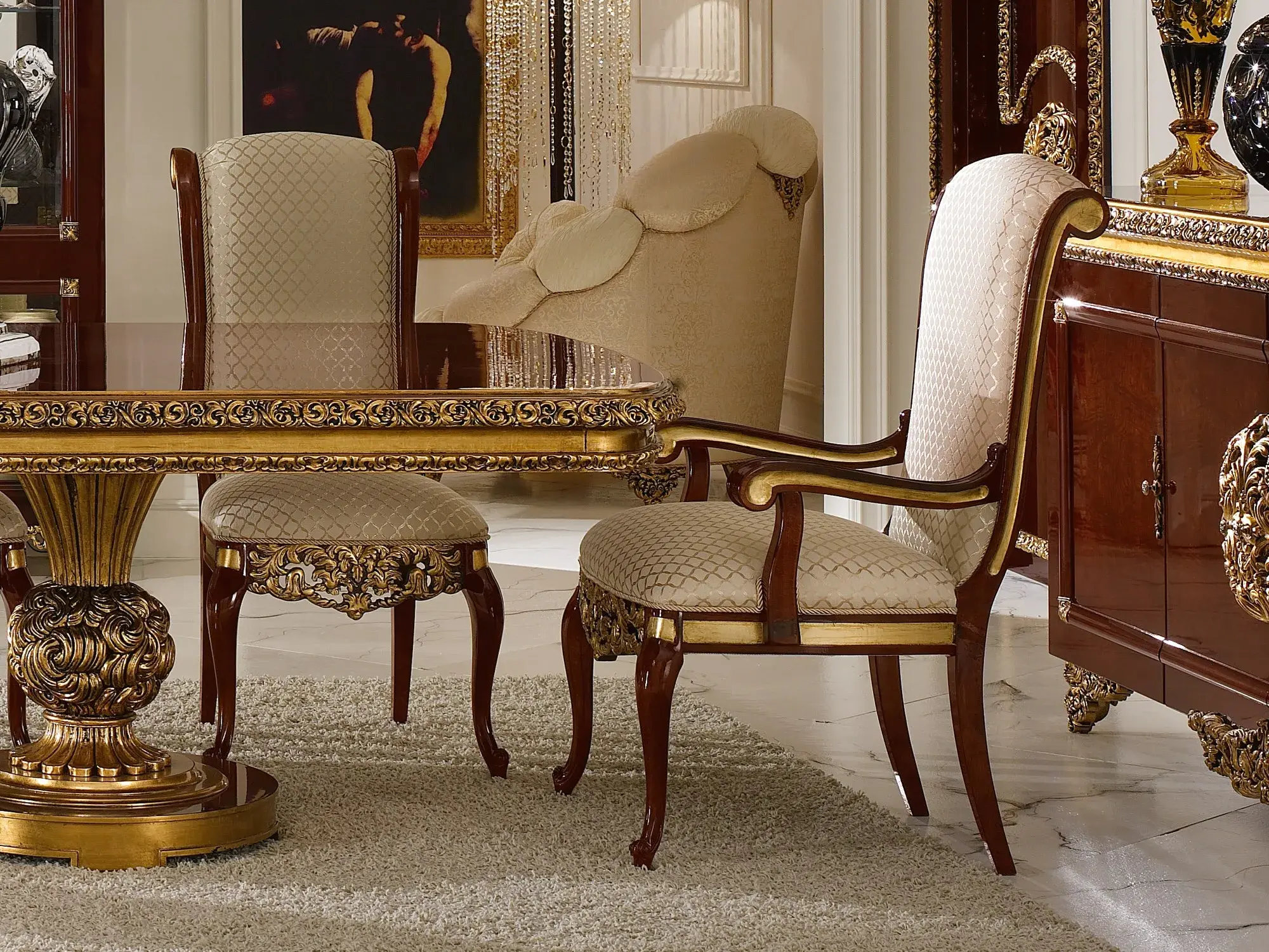 Sedia Classica con Braccioli