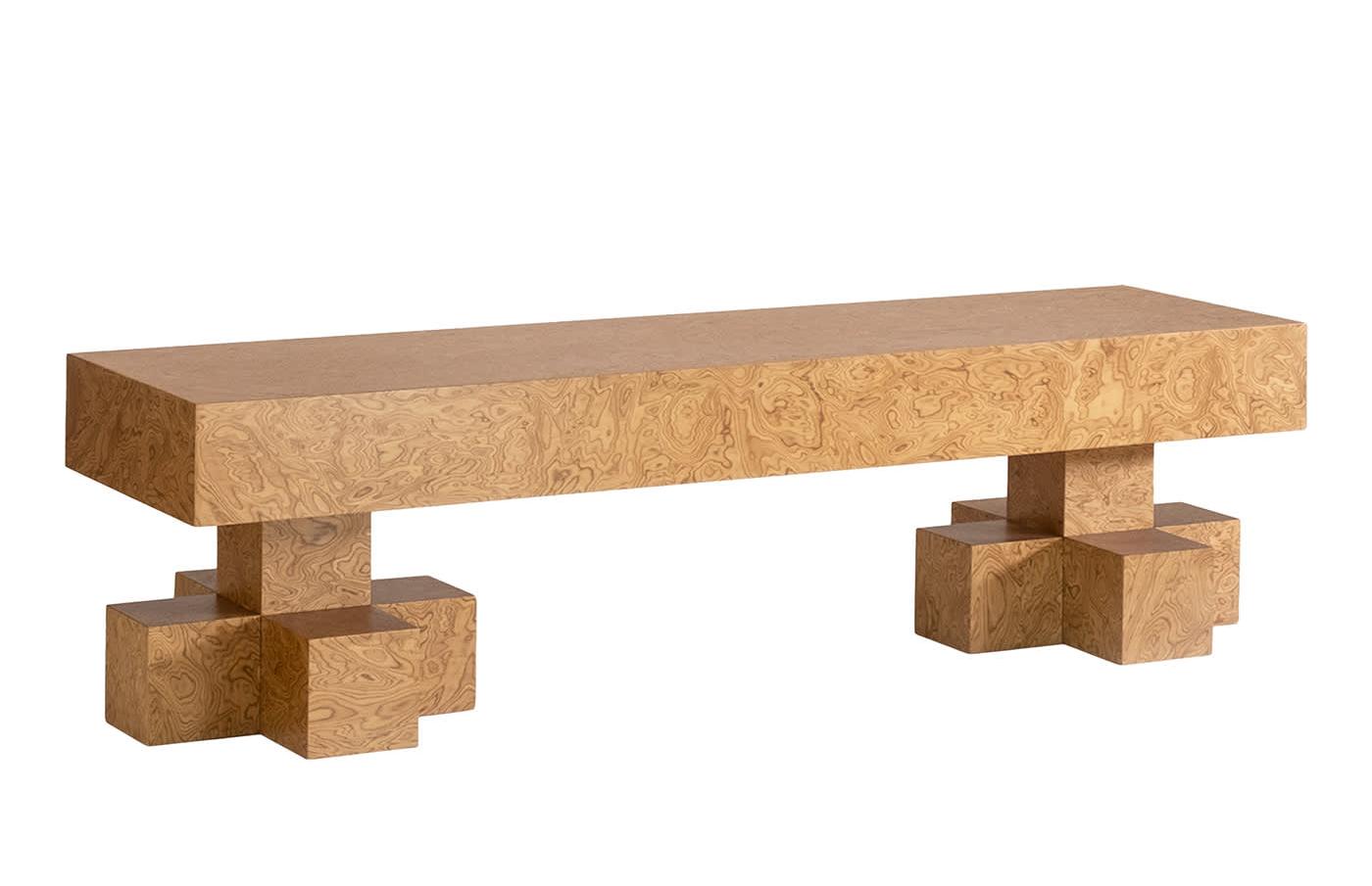 Panca Minimalista in Legno