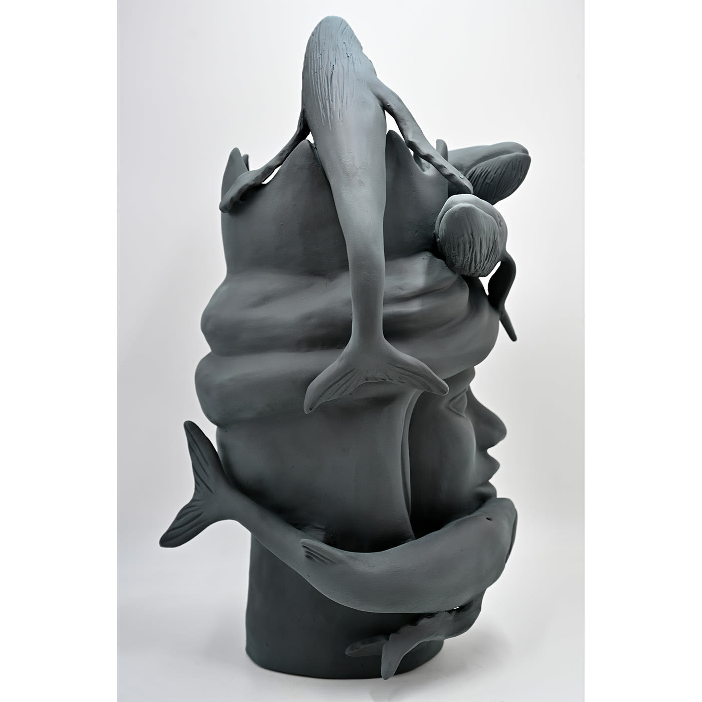 Testa di Moro Grigia Scultura