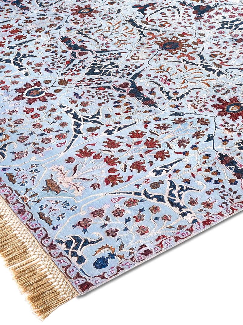 Tappeto Lusso Fatto a Mano Teheran Blu | Misura: 274 x 365 cm