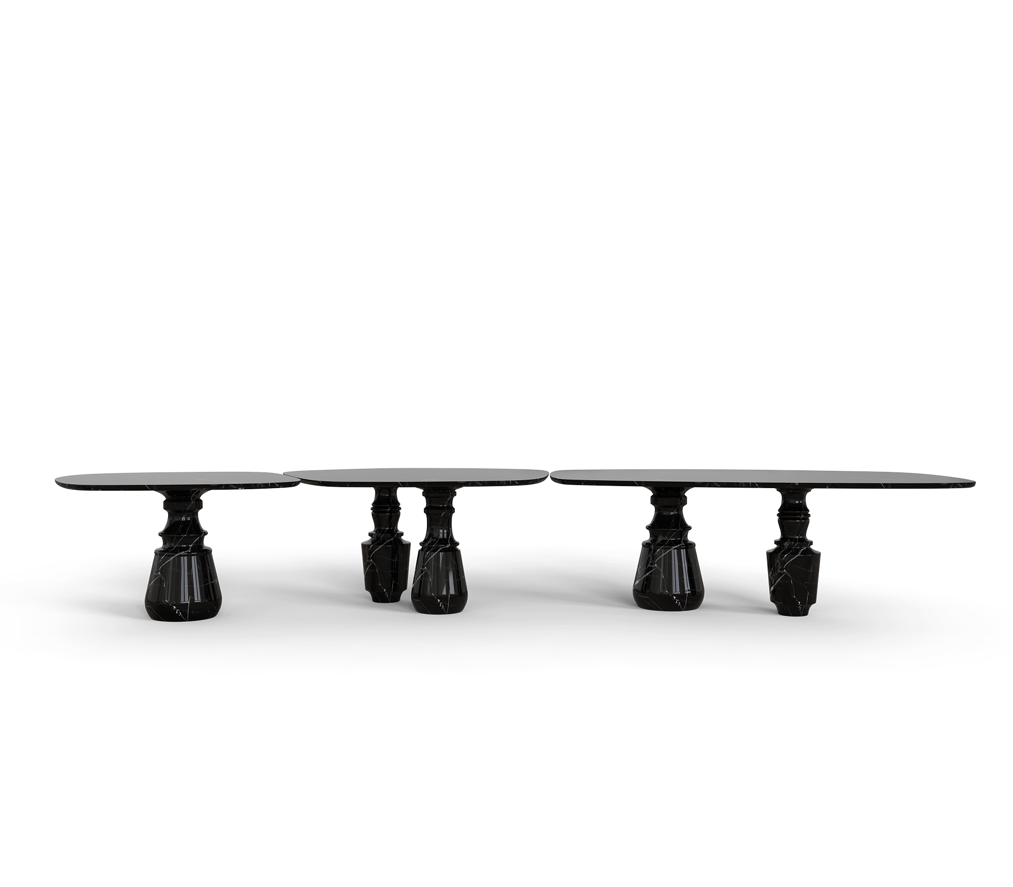 Tavolo da Pranzo Modulabile Obsidian