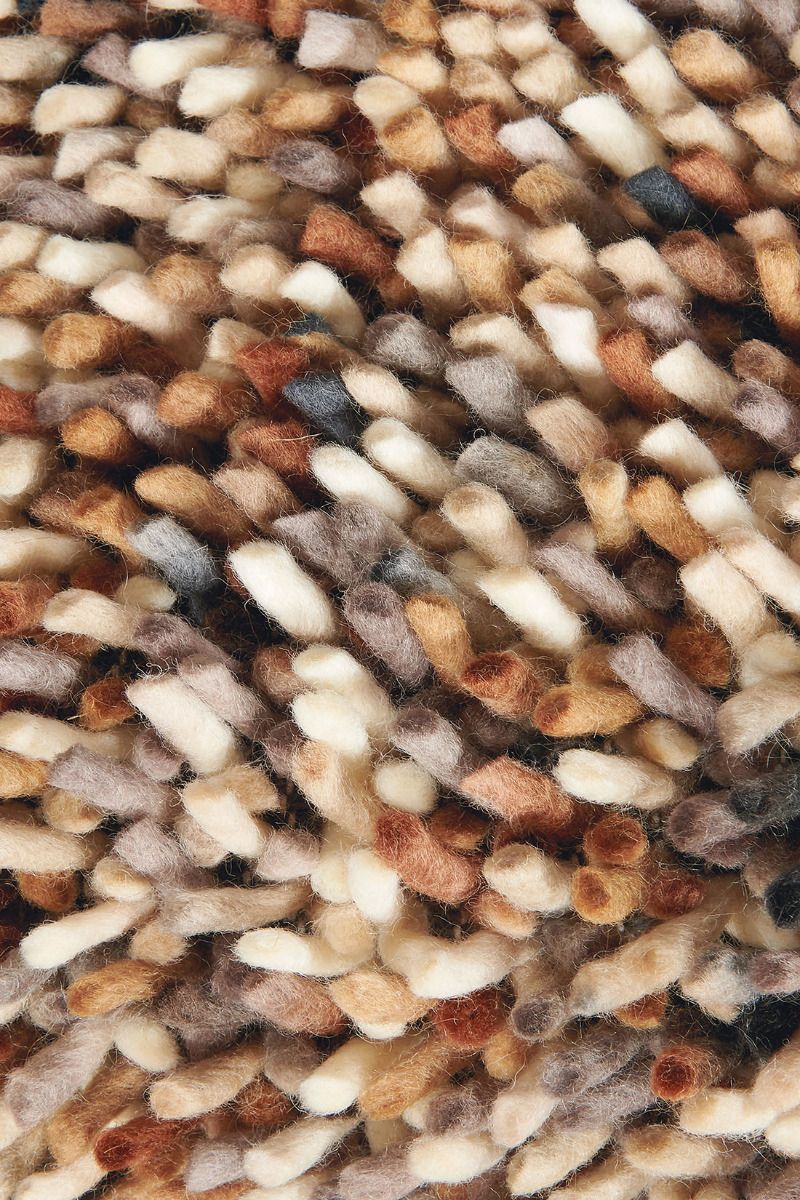 Tappeto Pois Marrone Mix 170501
