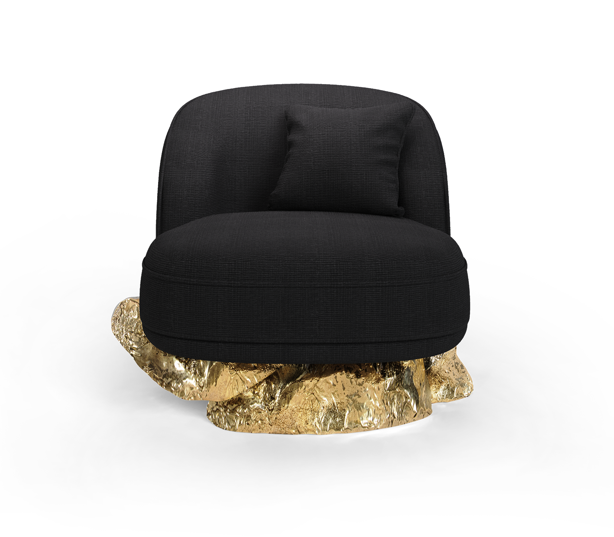 Poltrona Angora Nero Baltico