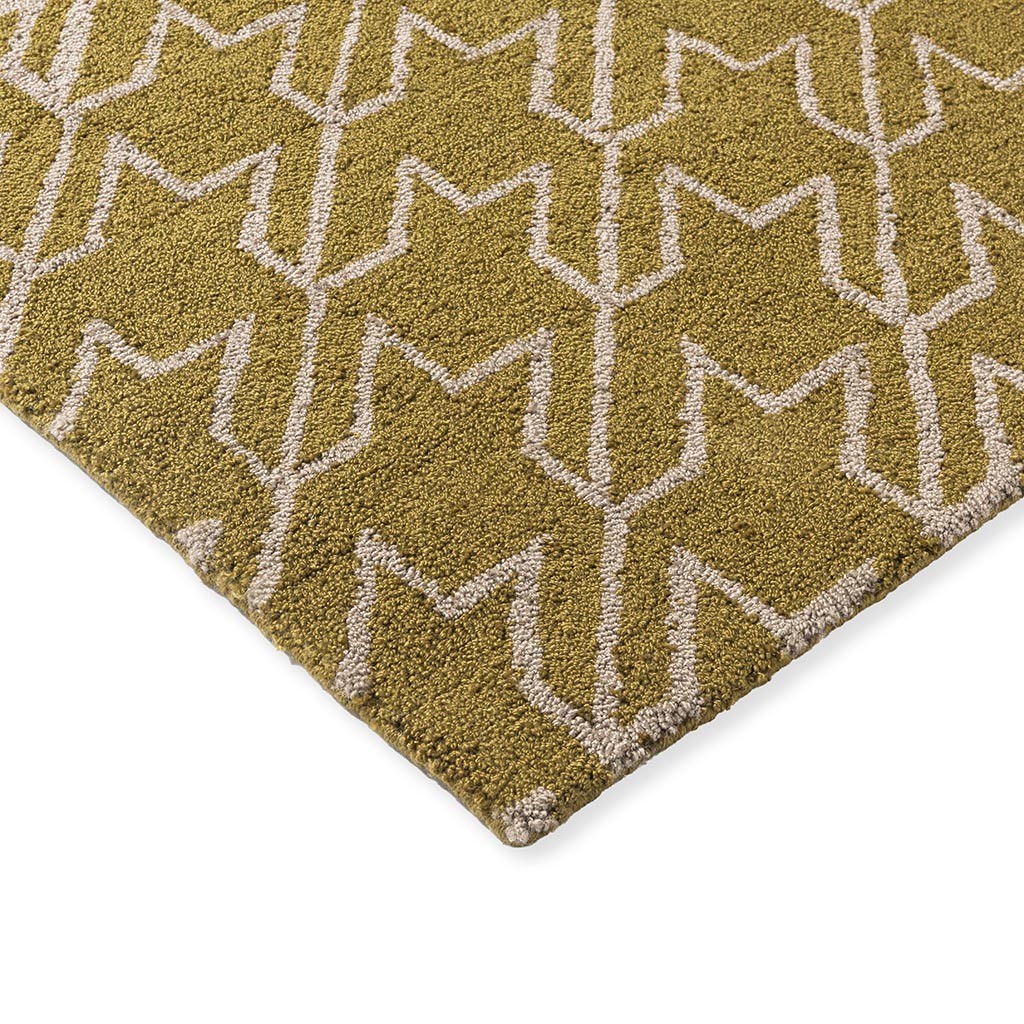 Tappeto TB Houndstooth Senape Per Esterni | Misura: 250 x 350 cm