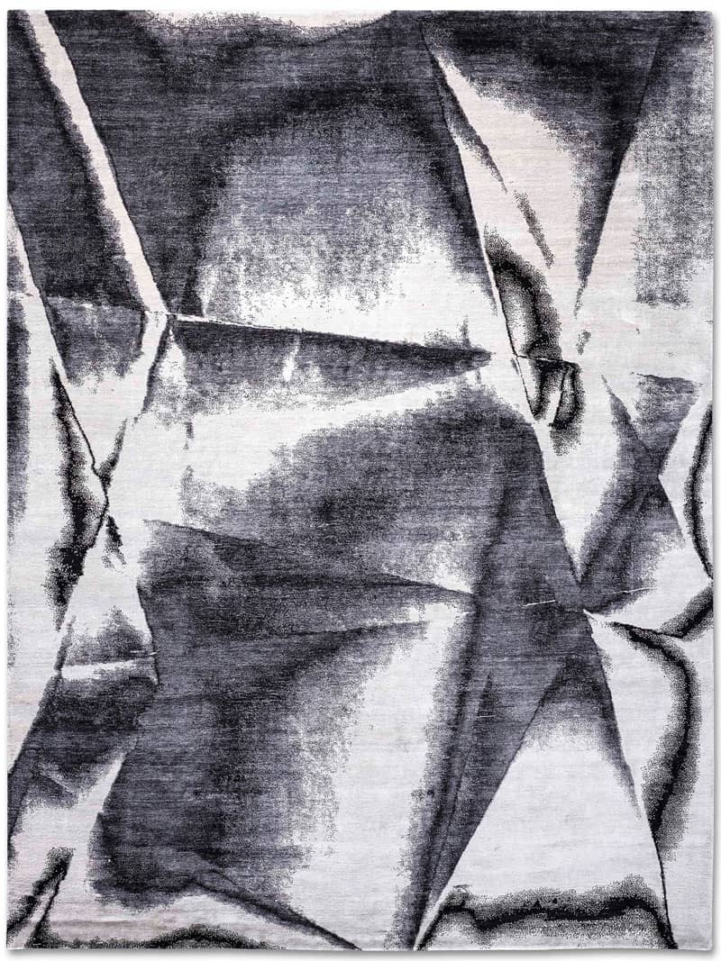 Tappeto Bianco e Nero Lux 4