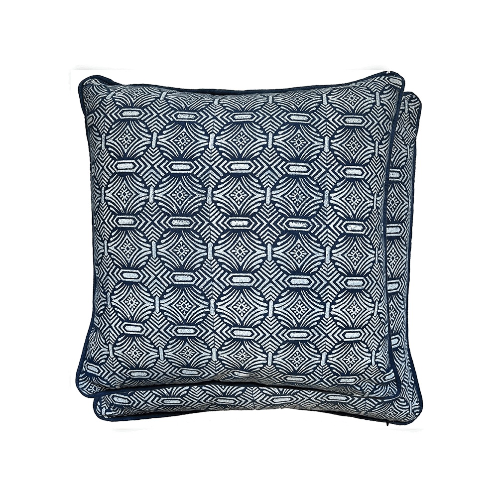 Cuscino Pali Indigo 50 × 50